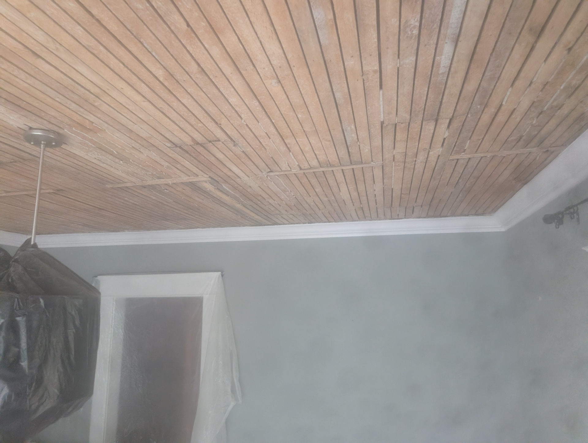 Wood-Slat Ceiling Refresh — St. Catharines